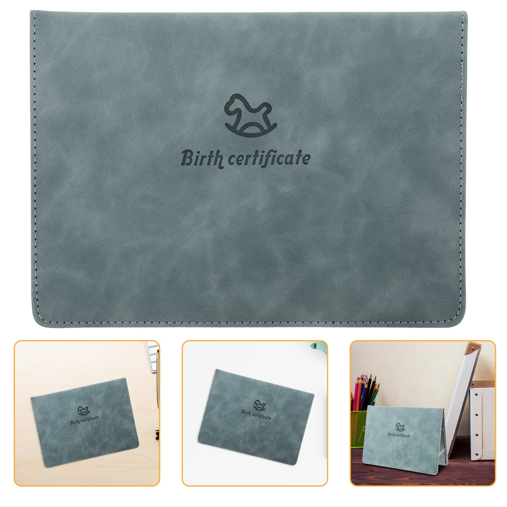 

Birth Certificate Cover Holder for Baby Protector Protection Protectors Sleeve Folder Stickers