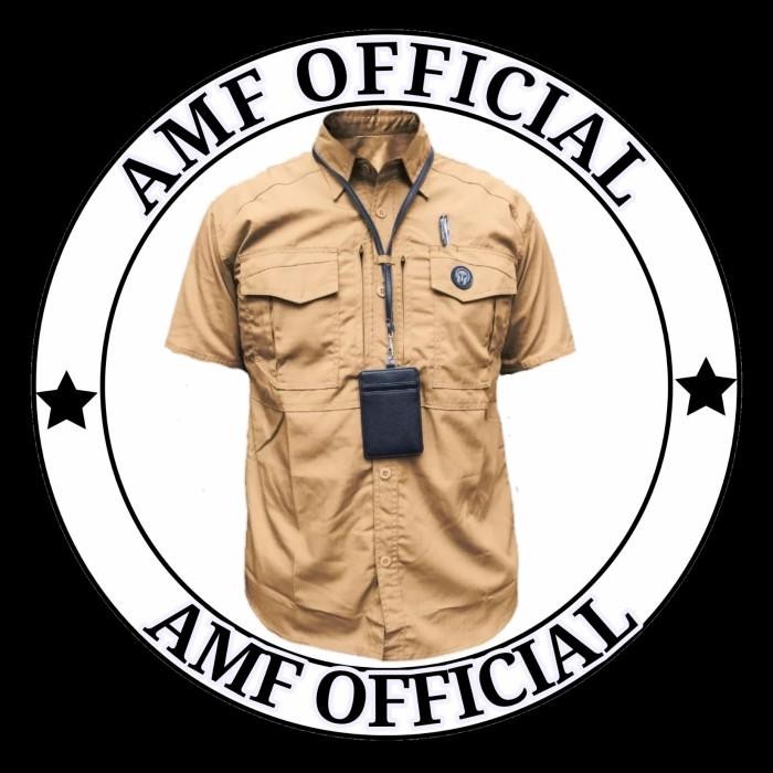 (Expert) Kemeja Reskrim / Kemeja Lapangan / Kemeja M-Tac Tangan Pendek Jumbo