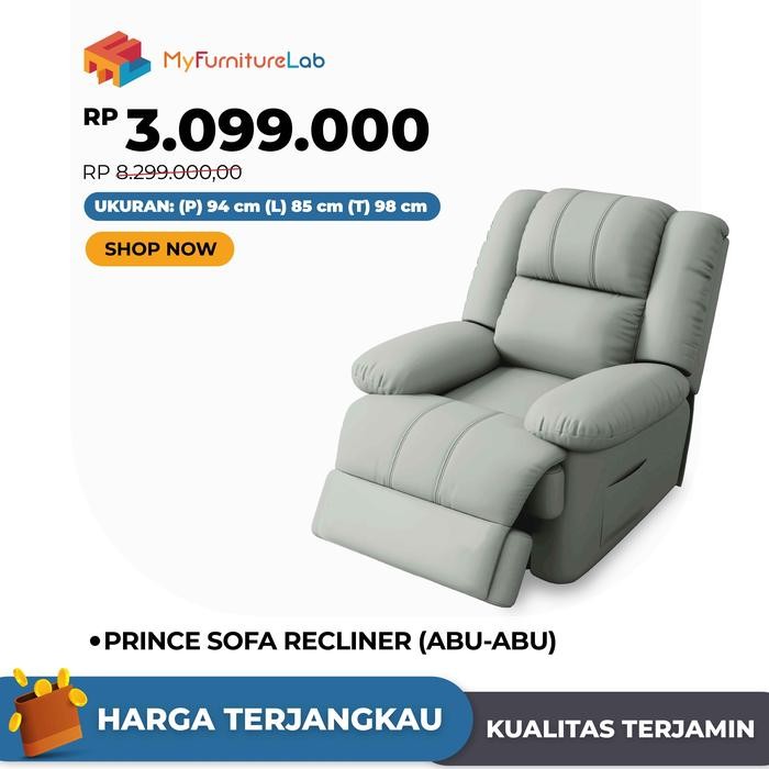 Prince Sofa Recliner Eksekutif (Rocking) Kulit Oscar