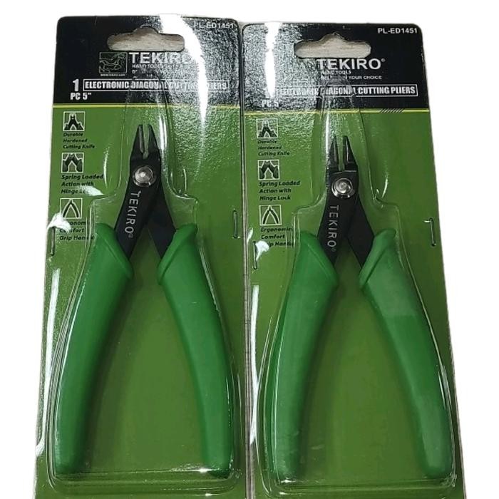 Tekiro Tang Potong Elektronik 5" / Electronic Diagonal Cutting Pliers 5 inch