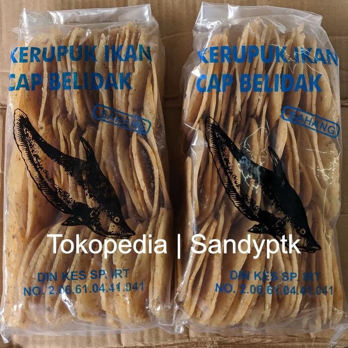 

Kerupuk Ikan Belidak Belida Sahang Lada Hitam Ketapang Pontianak