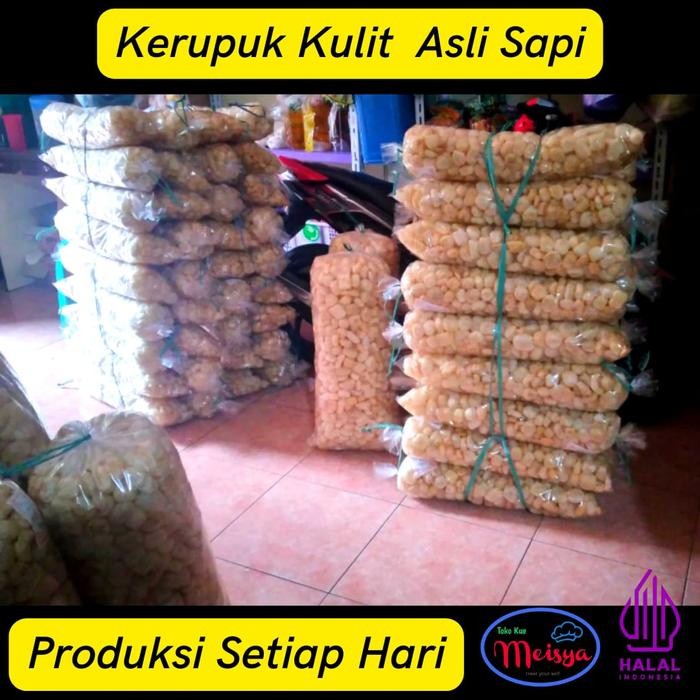 

KERUPUK KULIT SAPI HALAL/KRUPUK JANGEK/RAMBAK/DOROKDOK