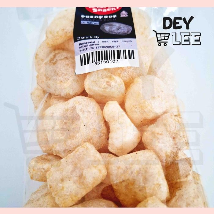 

Kerupuk Kulit Dorokdok Original LILY Snack Cemilan Bandung