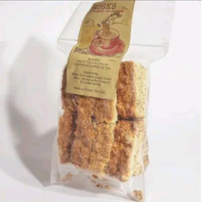 

RUSK/SARAPAN PAGI/SNACK/BISKUIT KELAPA/CAMILAN SEHAT 200 g