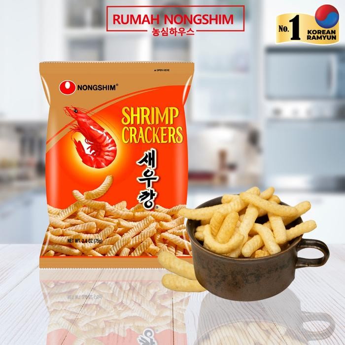 

Nongshim Bundling Shrimp Cracker 75gr 2pcs