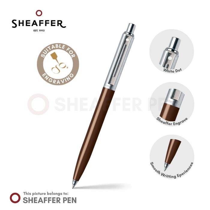 

Sheaffer Sentinel Coffee Brown Ballpoint Pen