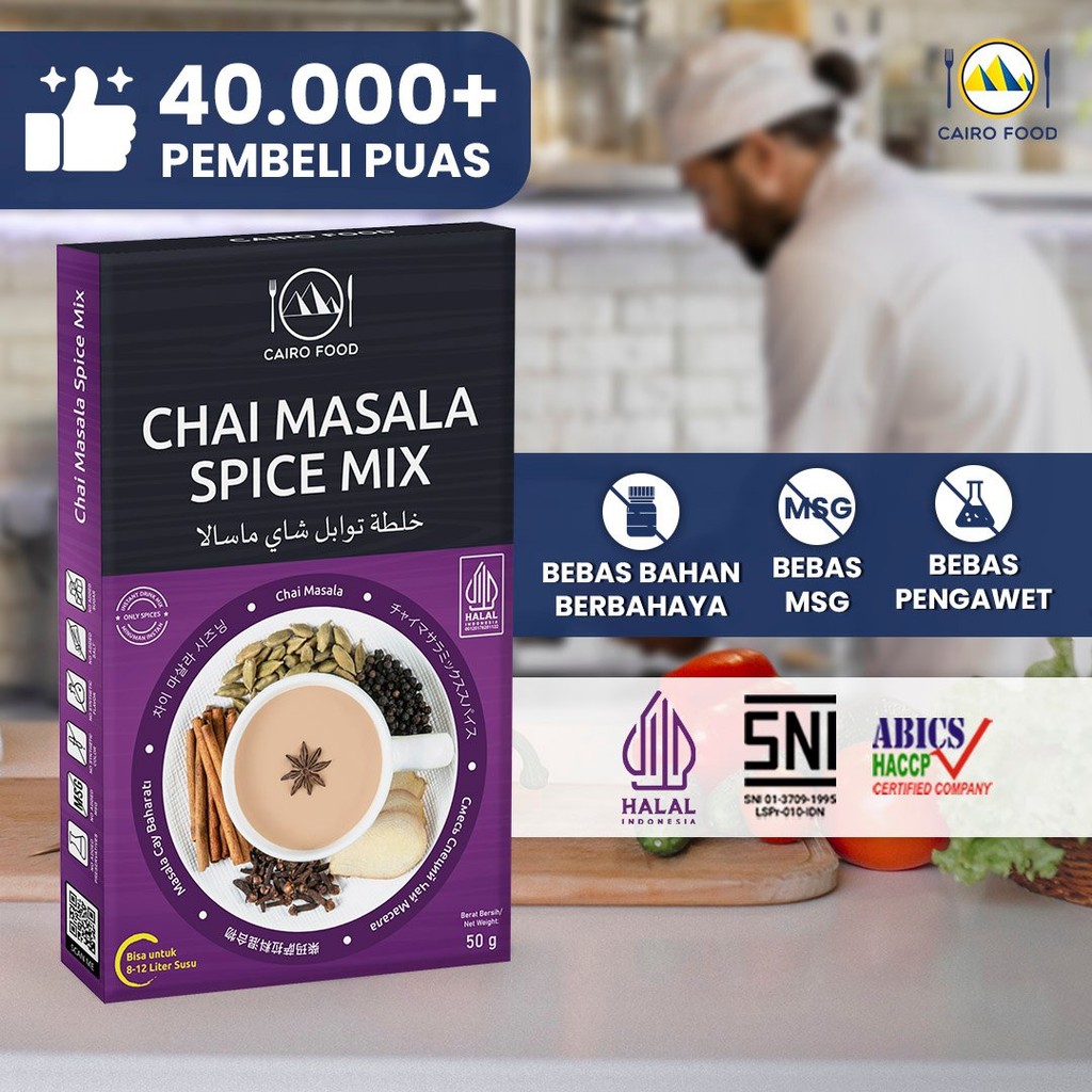

Cairo Food - Bubuk Chai Masala Asli Rempah