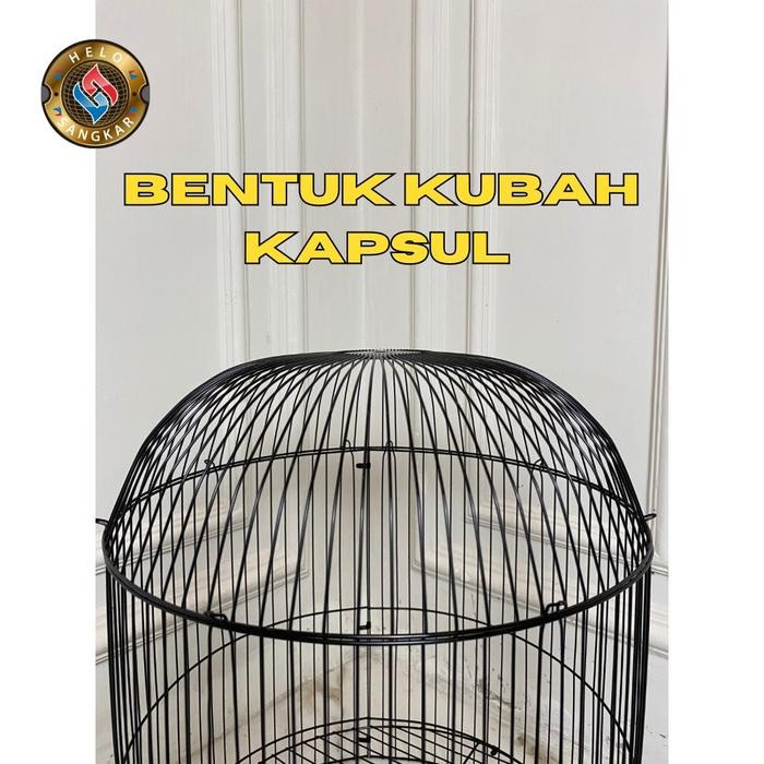 SANGKAR BESI KANDANG BURUNG LOVEBIRD PARKIT KENARI TANGGUNG / NION D33