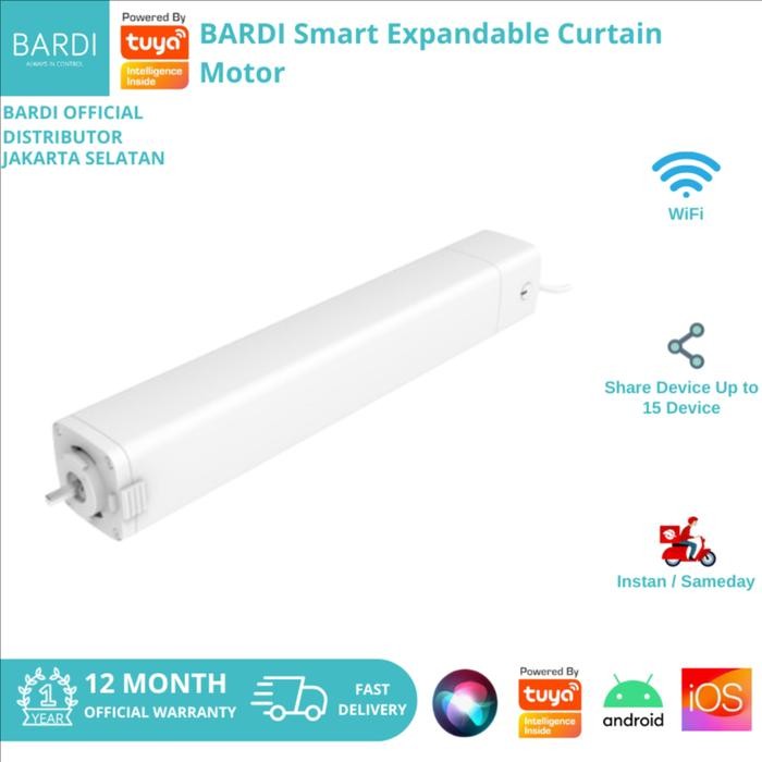 Bardi Smart Expandable Curtain Motor