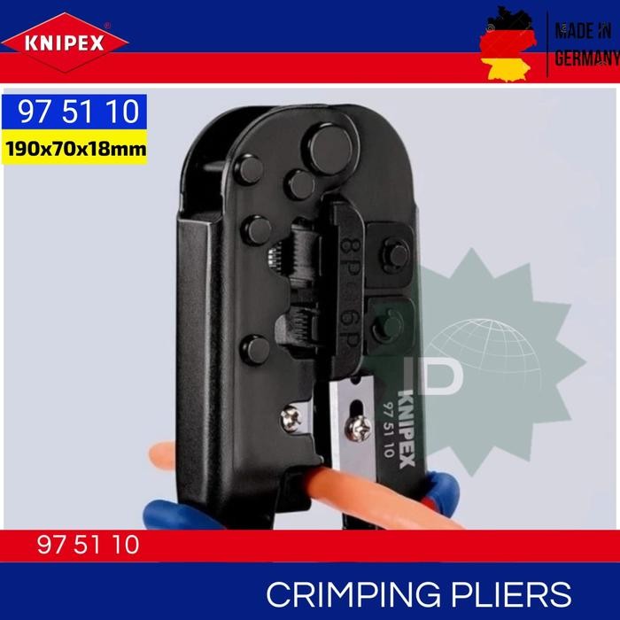 97 51 10 CRIMPING PLIERS KNIPEX