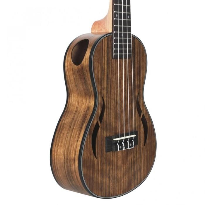 Ukulele 23 / 26 Inch Concert Tenor Ukulele Walnut Wood 18 Fret Four Strings Hawaii Guitar Musical