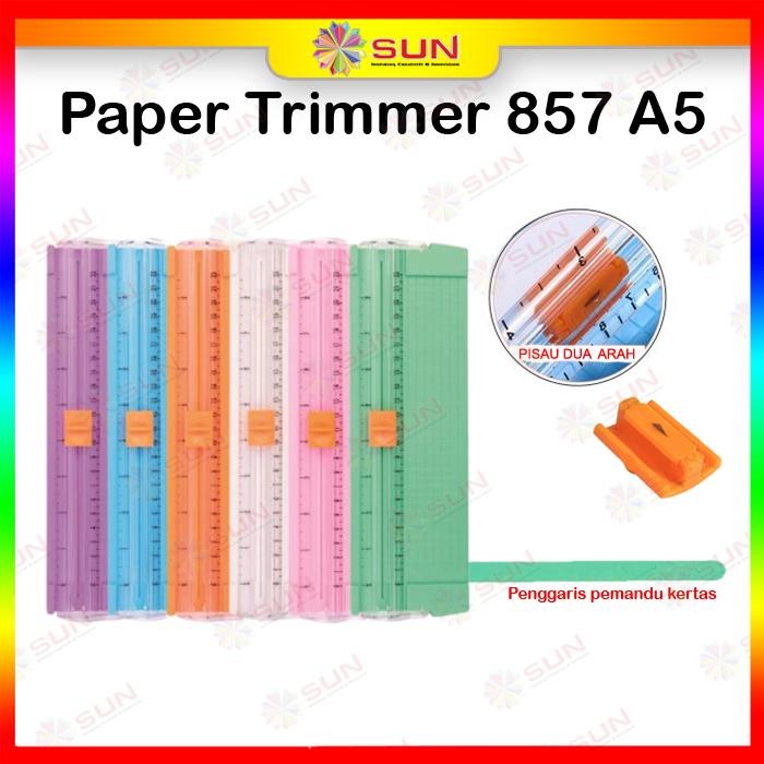 

AT Portable Trimmer Paper Cutter A5 / Alat Pemotong Kertas Paper Trimmer