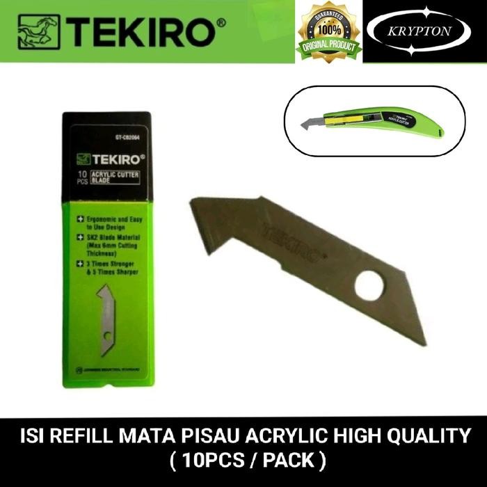 

AT tekiro isi mata Refill cutter acrylic/ acrilic 10pcs/pack jaminan asli original
