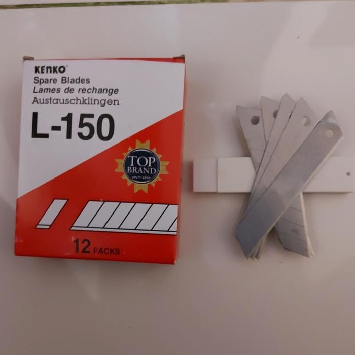 

AT Refill / isi cutter besar Kenko L 150 , Blade L 500 (12 pcs)