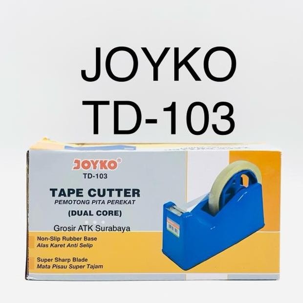 

AT Tape Cutter / Tape Dispenser / Tempat Selotip Joyko TD-103 TD 103