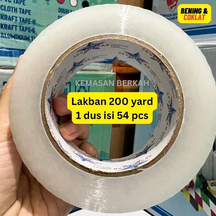 

AT Lakban 200 yard 1 dus isi 54 roll Bening Coklat