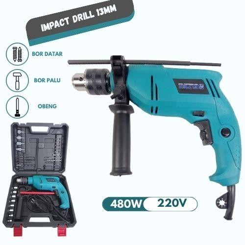 Mesin Bor Listrik 13MM Bolak Balik Bor Listrik Modern Bor 13MM Bor Tembok Bor Tangan