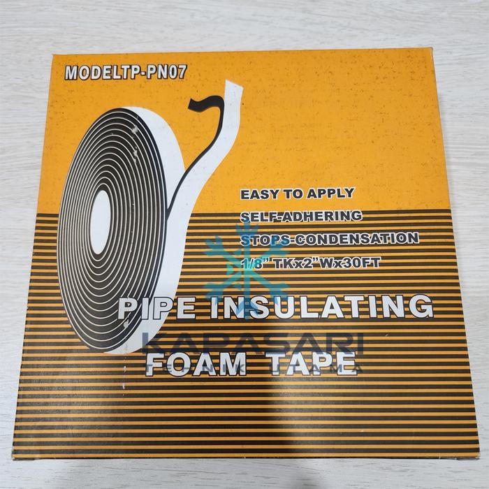 

AT Pipe Insulating Foam Tape