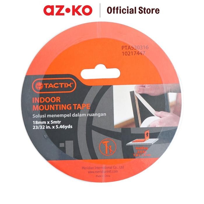 

AT AZKO Tactix Mounting Tape Indoor 5 Mtr