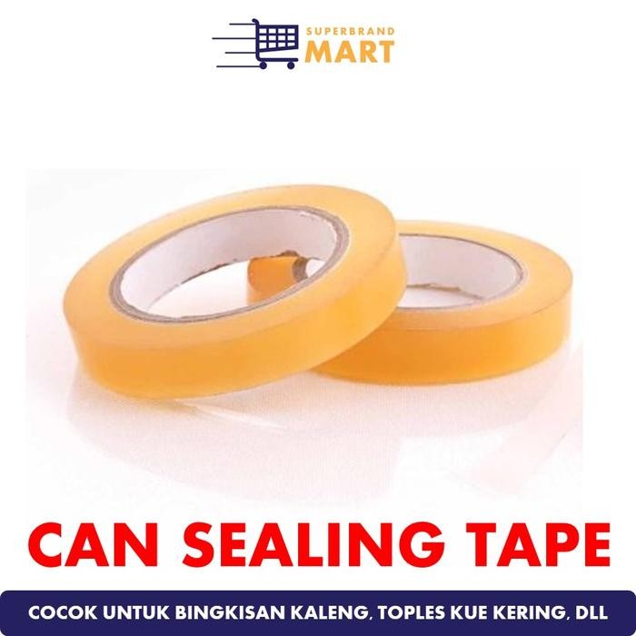 

AT Isolasi Toples Kaleng Biskuit Berry Tape Can Sealing Tape Food Grade