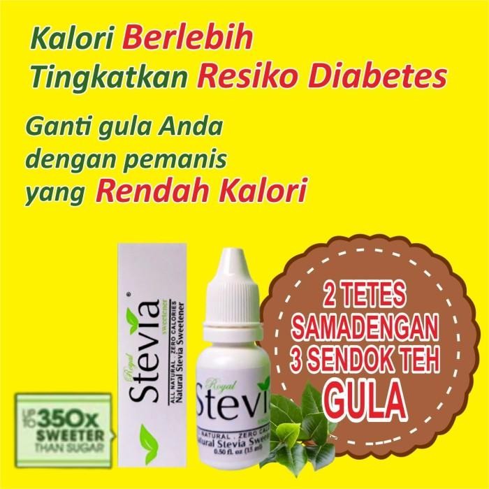 

(Expert) Royal Stevia Original gula 0 kalori (paket harga )