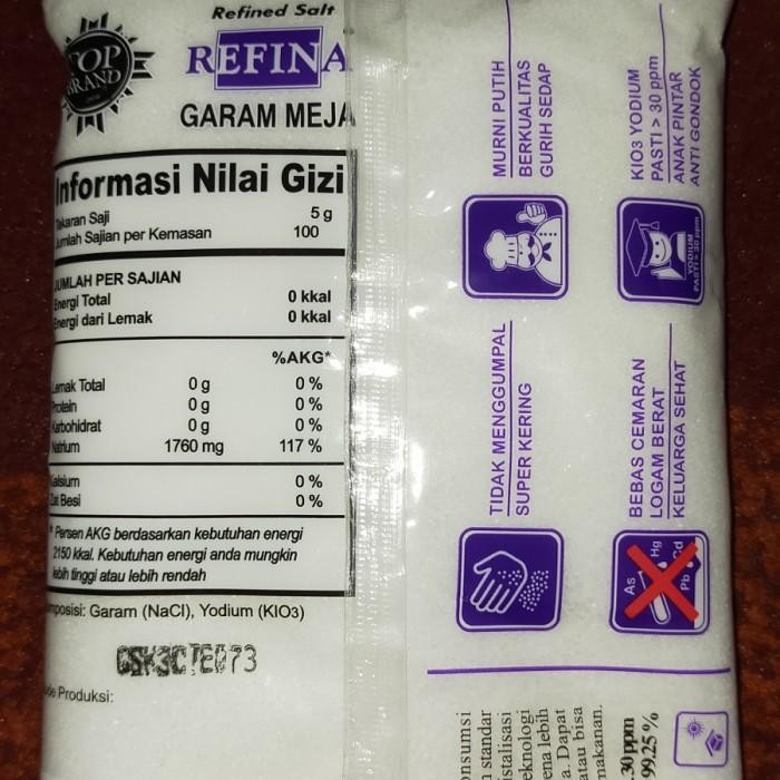 

(Expert) Garam Meja Refina 500 gram