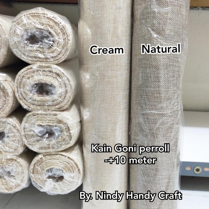 

AT 1roll Kain Goni -+10 meter - Kain Goni Sintetis - Kain Goni Import