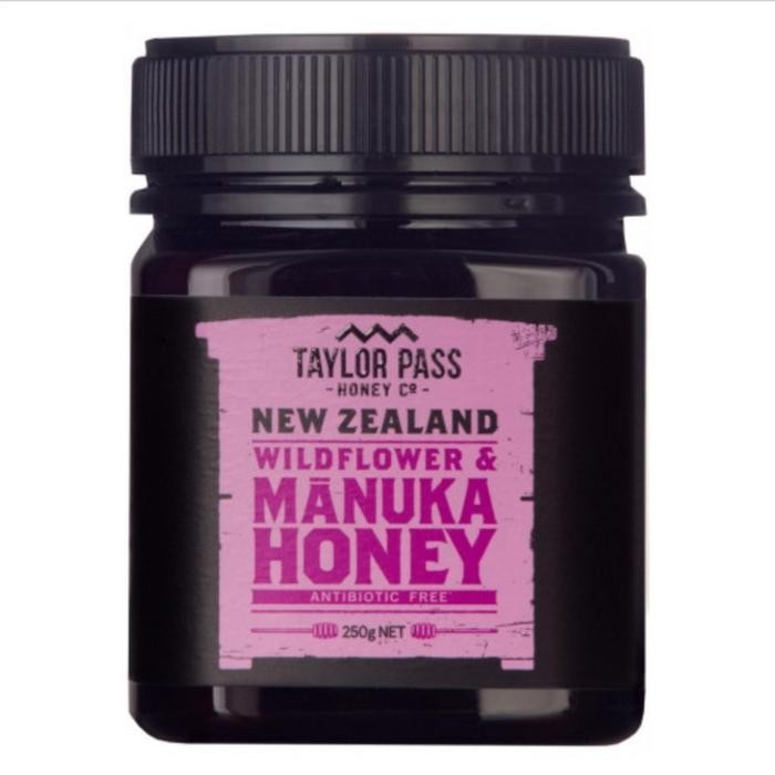 

Taylor Pass Wild Flower Manuka Honey, 250G, Madu Manuka New Zealand