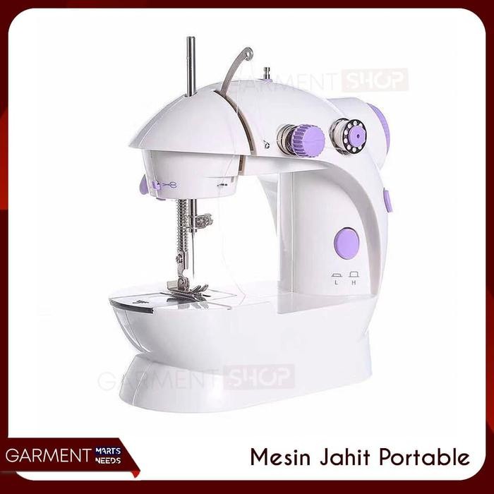 

AT MESIN JAHIT BAJU MINI PORTABLE ADA LAMPU MINI SEWING MECHINE SM 202A
