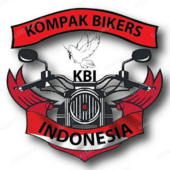 

AT Bordir Logo Custom KOMPAK BIKERS