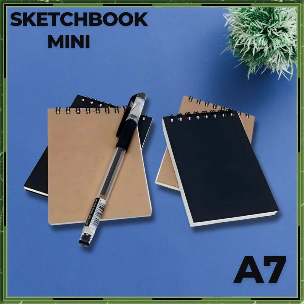

BUKU SKETSA / BUKU SKETSA PUTIH A7 / SKETCHBOOK / SKETCHBOOK MINI / SKETCH