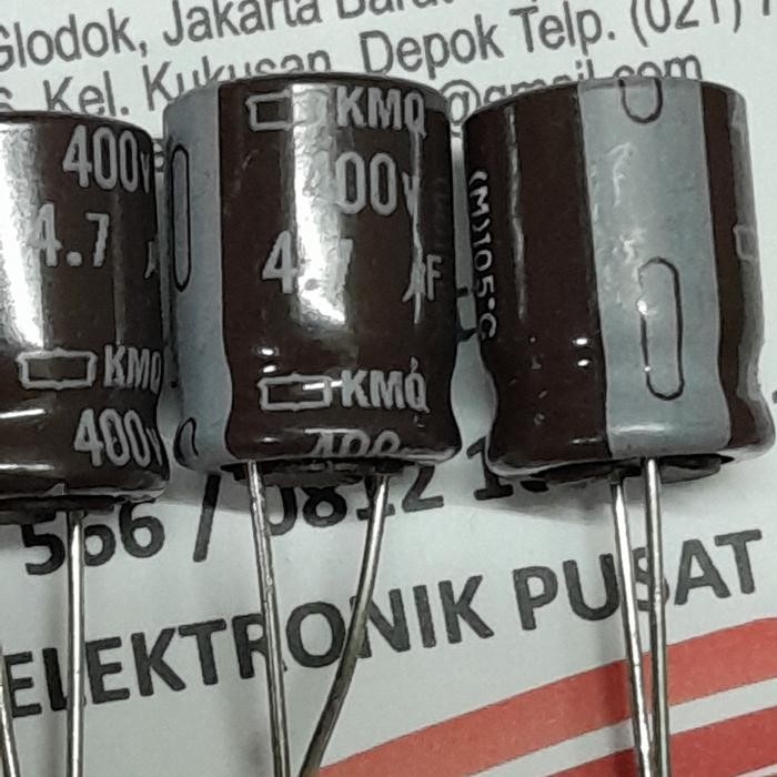 ELCO 4.7UF 400V 4.7-400V masih ready