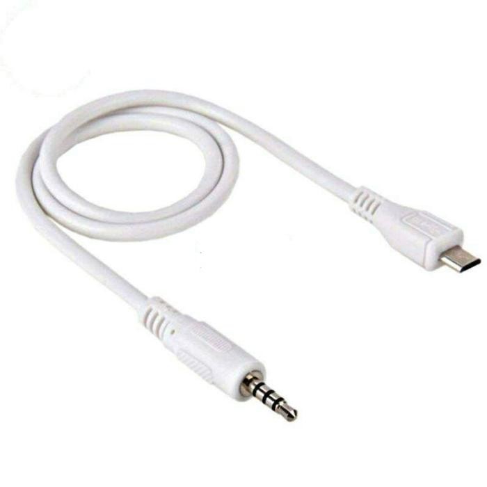 KABEL SOUNDCARD AUX TO MICRO USB masih ready