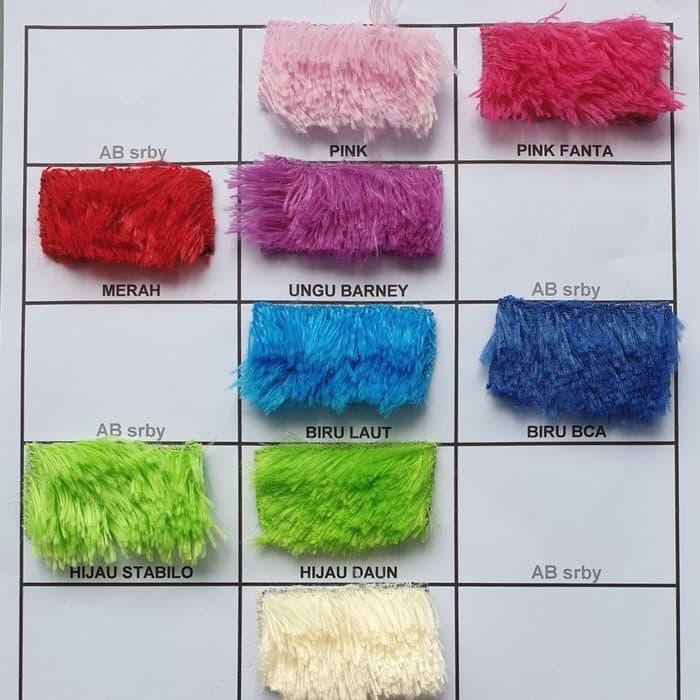 

AT Kain Bulu Rasfur Premium 15mm (100cm x 150cm) Lembut Tebal Bahan Karpet, Boneka, Kerajinan