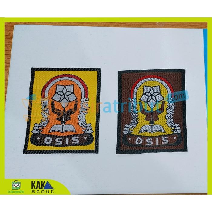 

AT (1 kodi) Badge OSIS Woven / Rajut OSIS SMP SMA