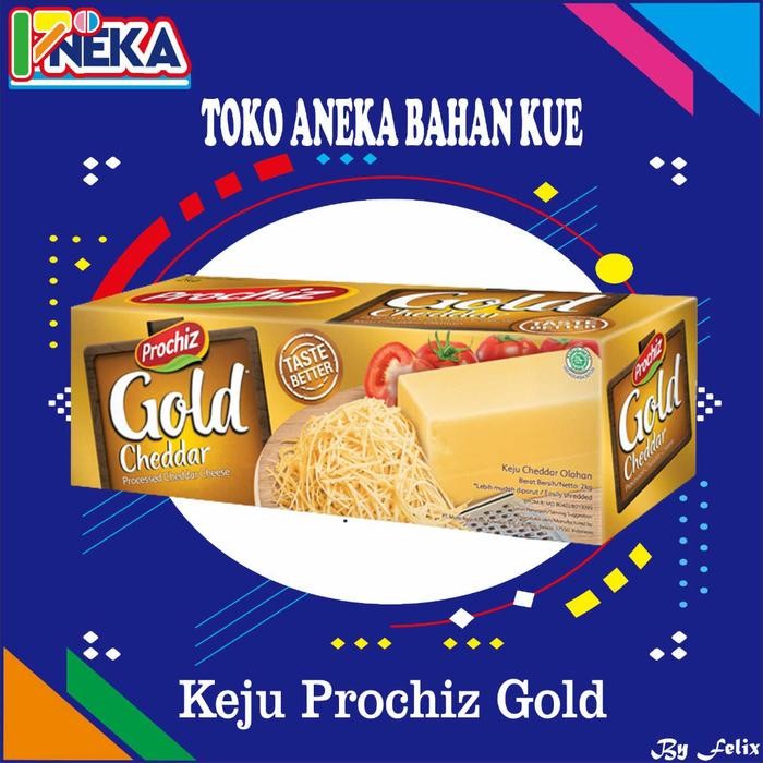 

(Expert) Keju Cheddar Prochiz Gold 2kg