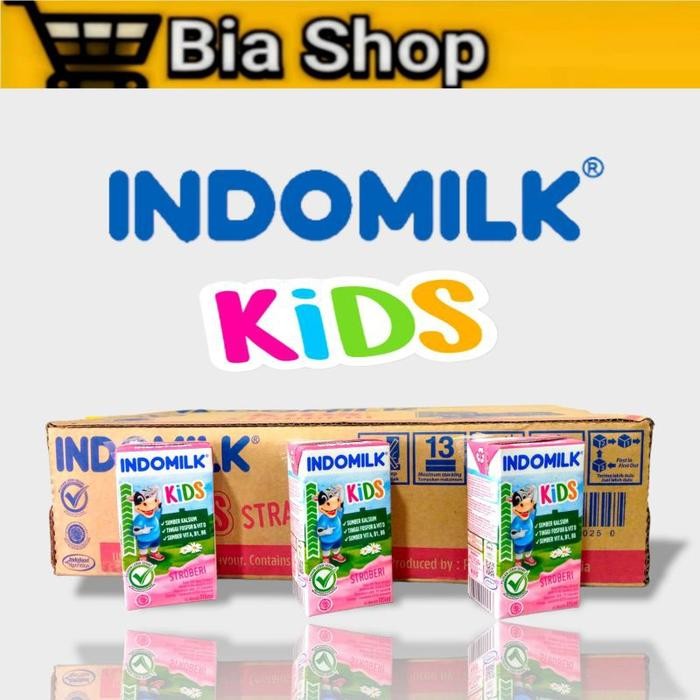 

(Expert) Susu Indomilk Kids 115 ML isi 40 pcs