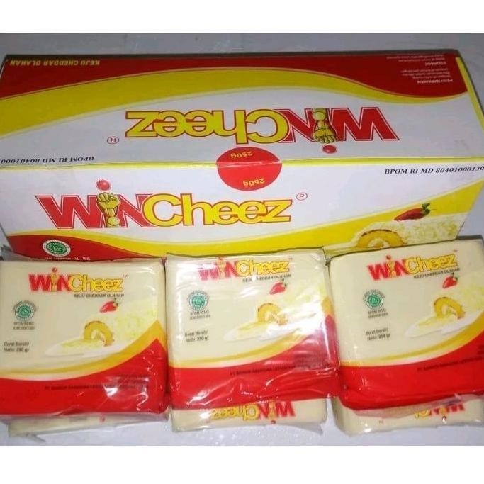

(Expert) Keju Wincheez 250 gr per box isi 8 pcs