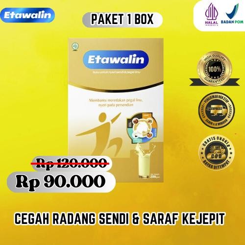 

(Expert) ETAWALIN 100% ASLI Cegah Radang Sendi & Saraf Kejepit Paling Ampuh