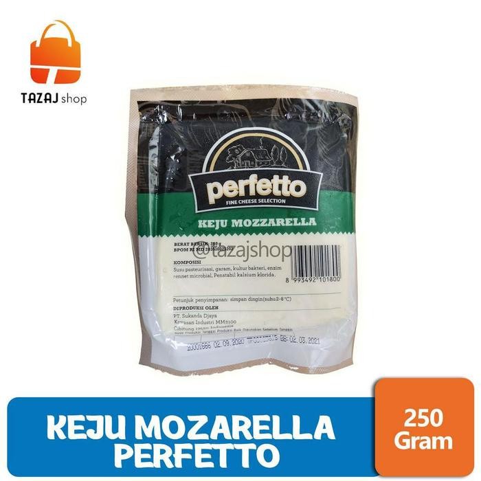 

(Expert) Keju Mozarela Perfetto Kemasan Praktis 250 gr