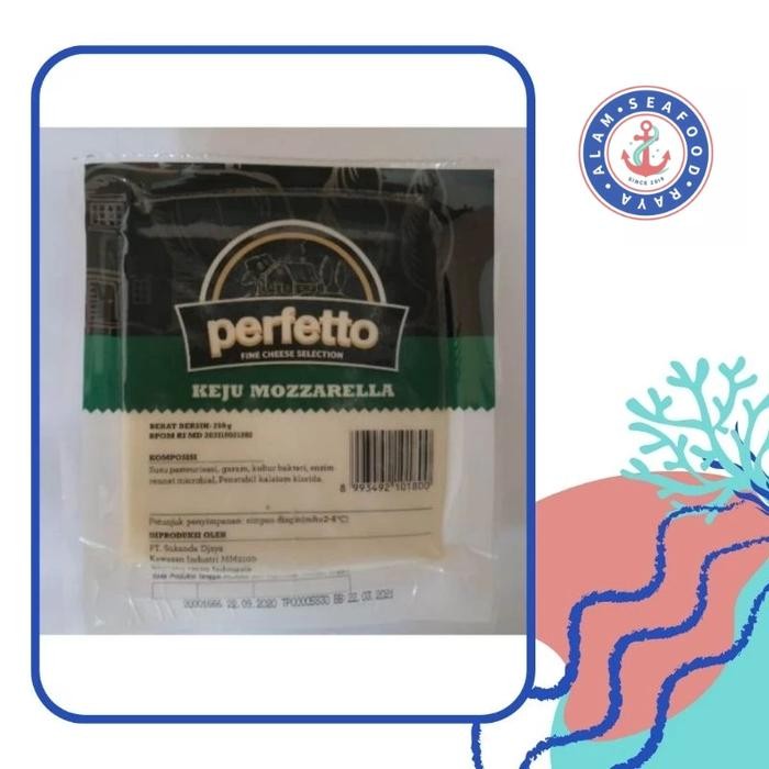 

(Expert) PERFETTO CHEESE MELTED MOZARELLA KEJU 250gr