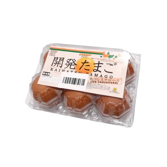 

(Expert) Kaihatsu Tamago Low Kolestrol / Telur Rendah Kolestrol / Egg Salmonella 6's Pack