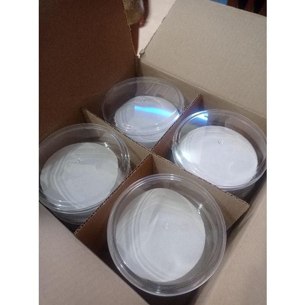 (Expert) Toples Mika 250gram Plastik Nastar Kue Nanas Kering Lebaran Murah Isi 12 Bulat Kotak 1/4kg