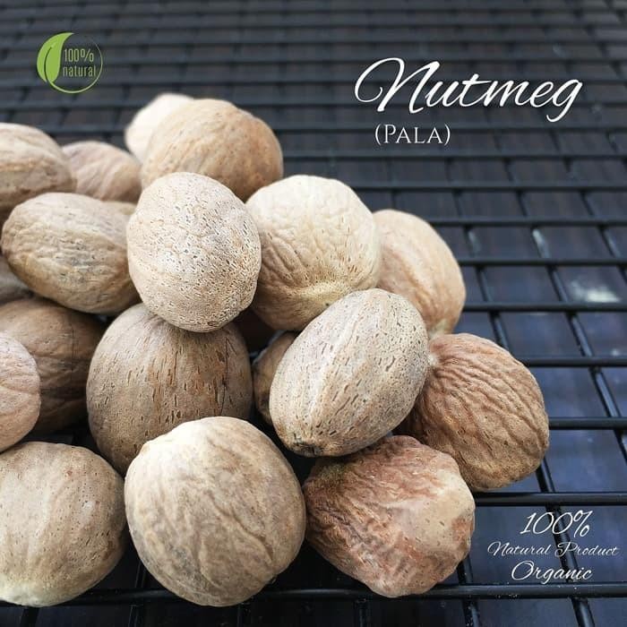 

(Expert) Biji Pala / Pala / Pala Bulat / Nutmeg / Biji Pala Bulat Ori - 100gr