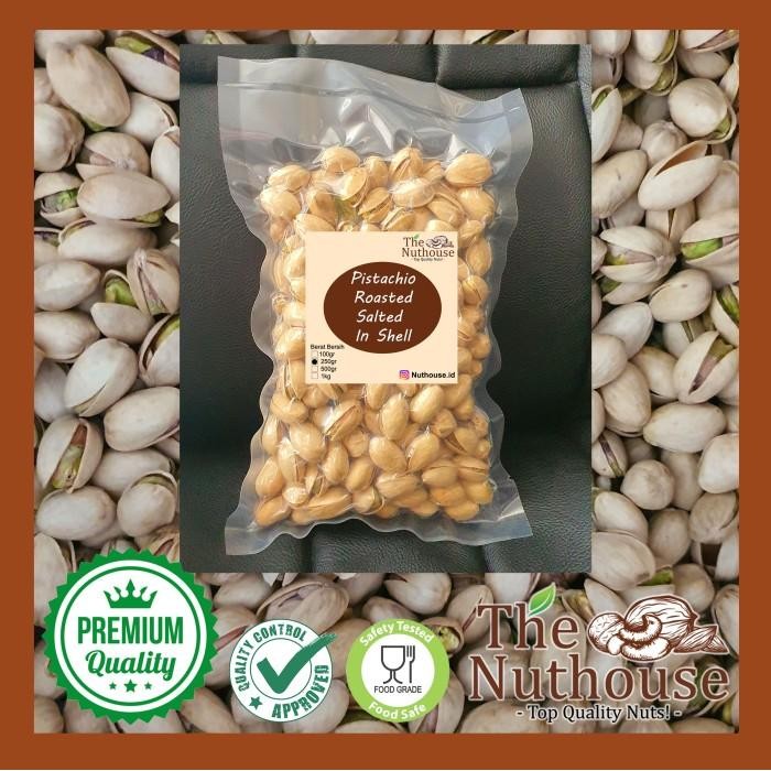 

(Expert) 250gr Pistachio Roasted Salted in Shell 21-25 US Extra no.1 Kacang