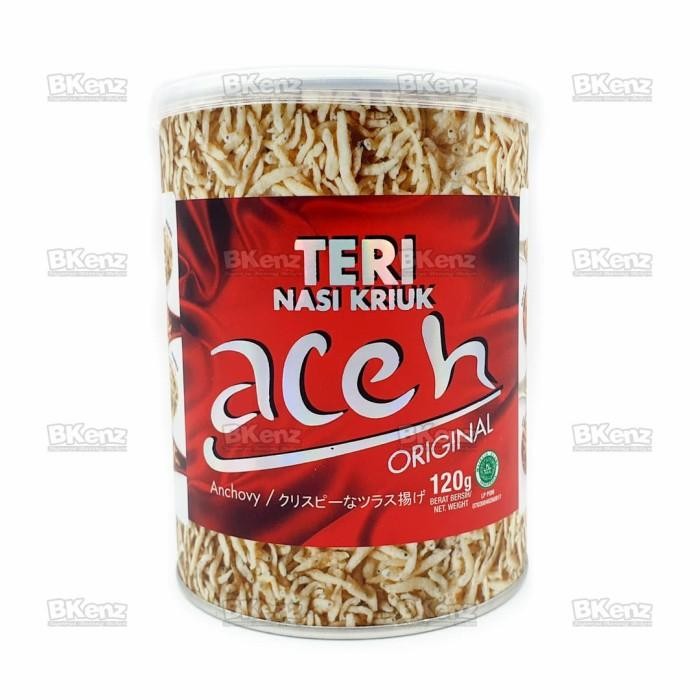 

(Expert) GROSIR Teri Nasi Kriuk Aceh Teri Medan Oven Crispy Krispi 120gr