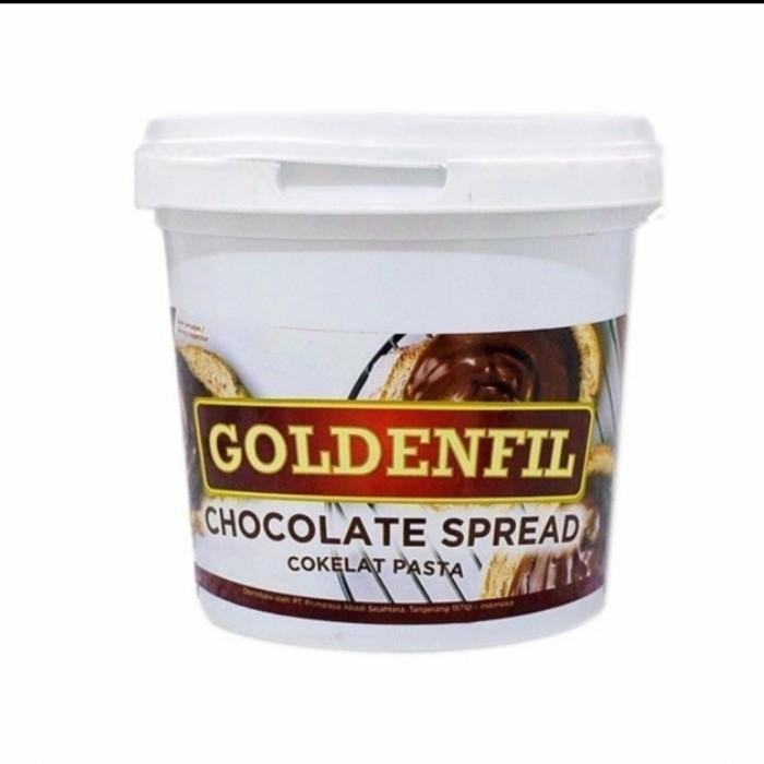 

(Expert) Goldenfil Chocolate Choco Spread 1Kg Rasa Coklat 1 kg Expired Terbaru