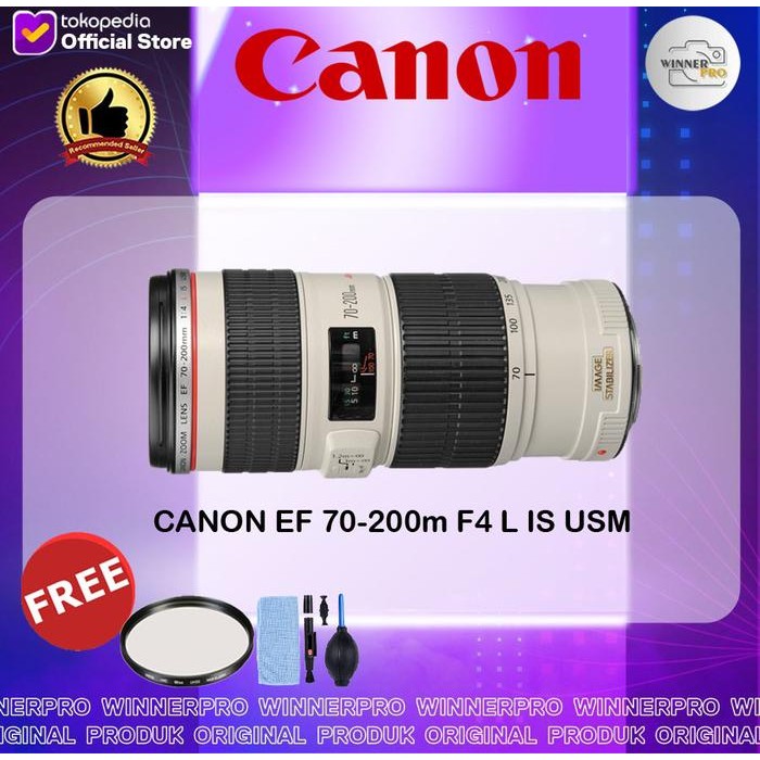 LENSA CANON 70-200 F.4 IS USM