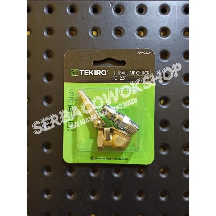 Tekiro Air Chuck Isian Angin Model Keong 2.5 Inch Airchuck Coupler