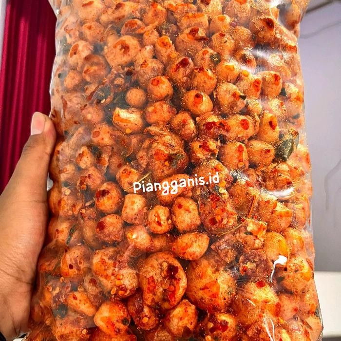 

New CIMOL KERING PEDAS DAUN JERUK 1KG Cemilan Food Snacks